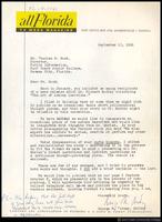T.V. week magazine letter addresed to Mr. Bond