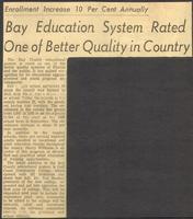 Bay Education System Rated One Of Better Quality In County