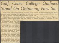 Gulf Coast College Outlines Stand on Obtaining New Site