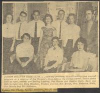 Junior College Glee Club