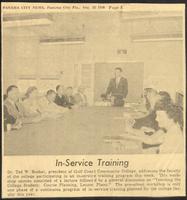 In-Service TrainingIn-Service Training
