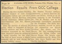 Election Results From GCC College
