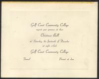 Christmas Ball Invitation