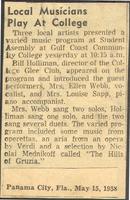 Local Musicians Play At College 