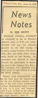 News Notes