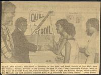 Quill and Scroll Meeting