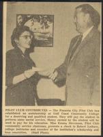 Pilot Club Contributes