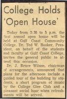 College Holds 'Open House'
