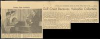 Gulf Coast Receives Valuable Collection