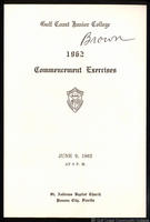 1962 Commencement Exercises