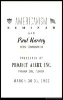Americanism Seminar and Paul Harvey News Commentator