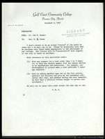 Memo to Head Librarian